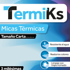 Carta de 3ml (100 pzas) 22.9 x 29.2 cm