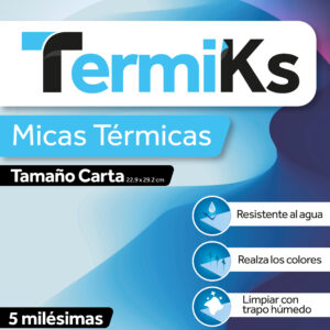 Carta de 5ml (50 pzas) 22.9 x 29.2 cm
