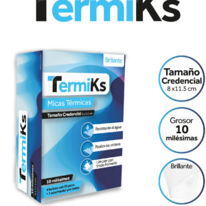 Credencial de 10ml (100 pzas) 8x11.5cm