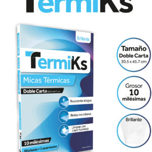Doble carta de 10ml (50 pzas) 30.5x45.7cm