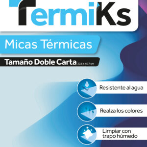 Doble carta de 5ml (50 pzas) 30.5 x 45.7 cm