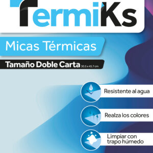 Doble carta de 8ml (50 pzas) 30.5x45.7cm